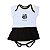 Body Vestido Santos Bebê Infantil Oficial Torcida Baby - Imagem 3