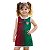 Vestido Infantil Fluminense Tubinho - Torcida Baby - Imagem 1