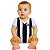Body Bebê Santos Listras Retrô Oficial - Imagem 1