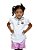 Camisa Polo Infantil Santos Feminina Oficial - Imagem 3