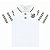 Camisa Polo Infantil Santos Branca Oficial - Imagem 3