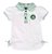 Camiseta Palmeiras Polo Infantil Feminina Oficial - Imagem 2