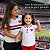 Camisa Polo Branca Infantil São Paulo Feminina Oficial - Imagem 2