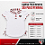 Camisa Polo Branca Infantil São Paulo Feminina Oficial - Imagem 3