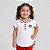 Camisa Polo Branca Infantil São Paulo Feminina Oficial - Imagem 1