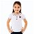 Camisa Polo Infantil São Paulo Feminina Oficial - Imagem 1