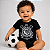 Body Bebê Corinthians Preto Escudo Timão Oficial - Imagem 1
