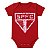 Body Bebê São Paulo Vermelho Escudo Oficial - Imagem 2