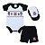 Conjunto Bebê Corinthians Body Shorts e Boné Oficial - Imagem 2