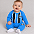 Conjunto Uniforme Bebê Grêmio Com Body e Calça Oficial - Imagem 1