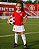 Uniforme Infantil Internacional Artilheira Feminino Oficial - Imagem 1