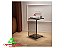 Mesa Lateral de Acrílico Fumê Claro Formato C Linha Home Luxe - Imagem 2