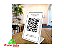 Display Para QR Code em Acrílico  L inclinado Pct com 12 Unid - Imagem 1