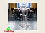 Púlpito De Acrílico Tradicional Nobre 02 Curvo 1PC Com Mesa Assistente - Imagem 4