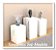 Expositor Stand Acrílico Premium Branco Brilho - 30cm x 1,20m - Imagem 8