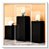 Expositor Stand Acrílico Premium Preto Brilho - 40cm x 1,30m - Imagem 1
