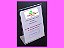 Display Porta Cardápio Papel A4 multifuncional - Imagem 3