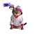 Moletom Cinza e Rosa - Imagem 1