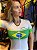 macaquinho ciclismo feminino elite bandeira brasil  recorte em v ref 1375 - Imagem 4