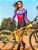 macaquinho ciclismo feminino estelar ref 1343 m29 - Imagem 5