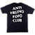 Camiseta Anti Treino Fofo CLUB Preta - Imagem 1
