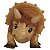 Jurassic World Triceratops - Marrom - Baby Dinos - Universal - 1462 - Pupee - Imagem 6
