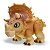 Jurassic World Triceratops - Marrom - Baby Dinos - Universal - 1462 - Pupee - Imagem 1
