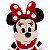Pelúcia Minnie Vermelha Disney Pequena - Imagem 2