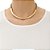 Colar Choker Encorpado Básica Ouro - Imagem 2