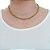 Colar Chocker Elos Básica Ouro - Imagem 2