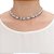 Colar Choker Articulado Básica Prata - Imagem 2