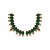 Brinco Ear Cuff Emerald Dinasty Ouro - Imagem 1