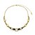 Colar Choker Conceito Gatsby Ouro - Imagem 1