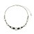 Colar Choker Conceito Gatsy Prata - Imagem 1