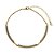 Colar Choker Delicada Dinasty Ouro - Imagem 1