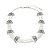 Colar Choker Pérolas Grace Prata - Imagem 1