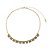 Colar Choker Delicado Bessie Ouro - Imagem 1