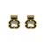 Brinco Fumê Bessie Ouro - Imagem 1