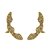 Brinco Earcuff Bangarole Ouro - Imagem 1