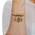 Pulseira Berloques Segovia Ouro - Imagem 2