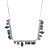 Colar Choker Folha Vitrais Prata - Imagem 1
