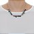 Colar Choker Folha Vitrais Prata - Imagem 2