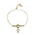 Pulseira Peridot Vitrais Ouro - Imagem 1
