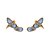 Brinco Ear Cuff Vitrais Ouro - Imagem 1