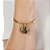 Pulseira Pingentes Zambia Ouro - Imagem 2