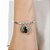 Pulseira Pingentes Zambia Prata - Imagem 2