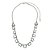 Colar Choker Prasiolita Empire Prata - Imagem 1
