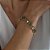 Pulseira Formas Linden Ouro - Imagem 2