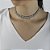 Colar Choker Design Serata Prata - Imagem 2