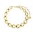 Colar Choker Liso Allora Ouro - Imagem 1